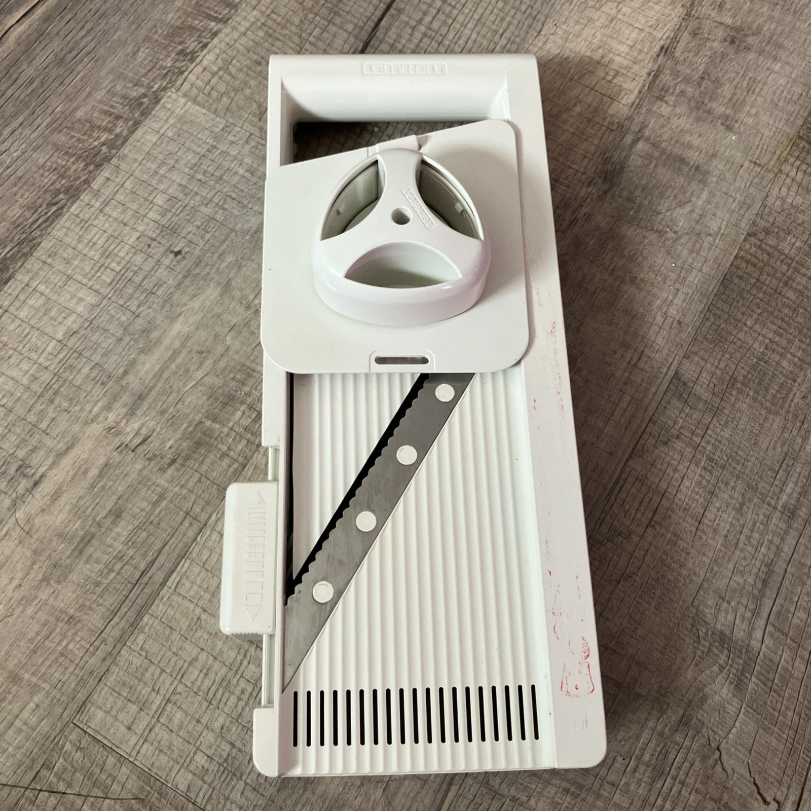 Vintage Pampered Chef 1085 Vario-Slicer by Leifheit Solingen Germany Mandoline