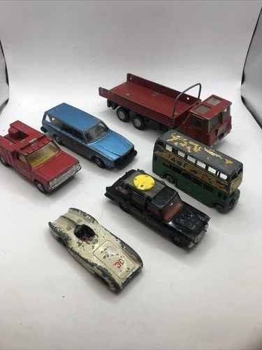 VINTAGE TOY CARS JOBLOT DINKY X 6