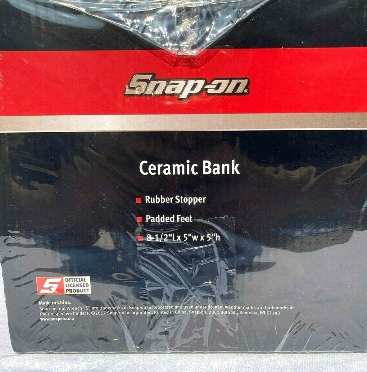 SEALED Snap-on Tools Ceramic Coin Bank | eBay