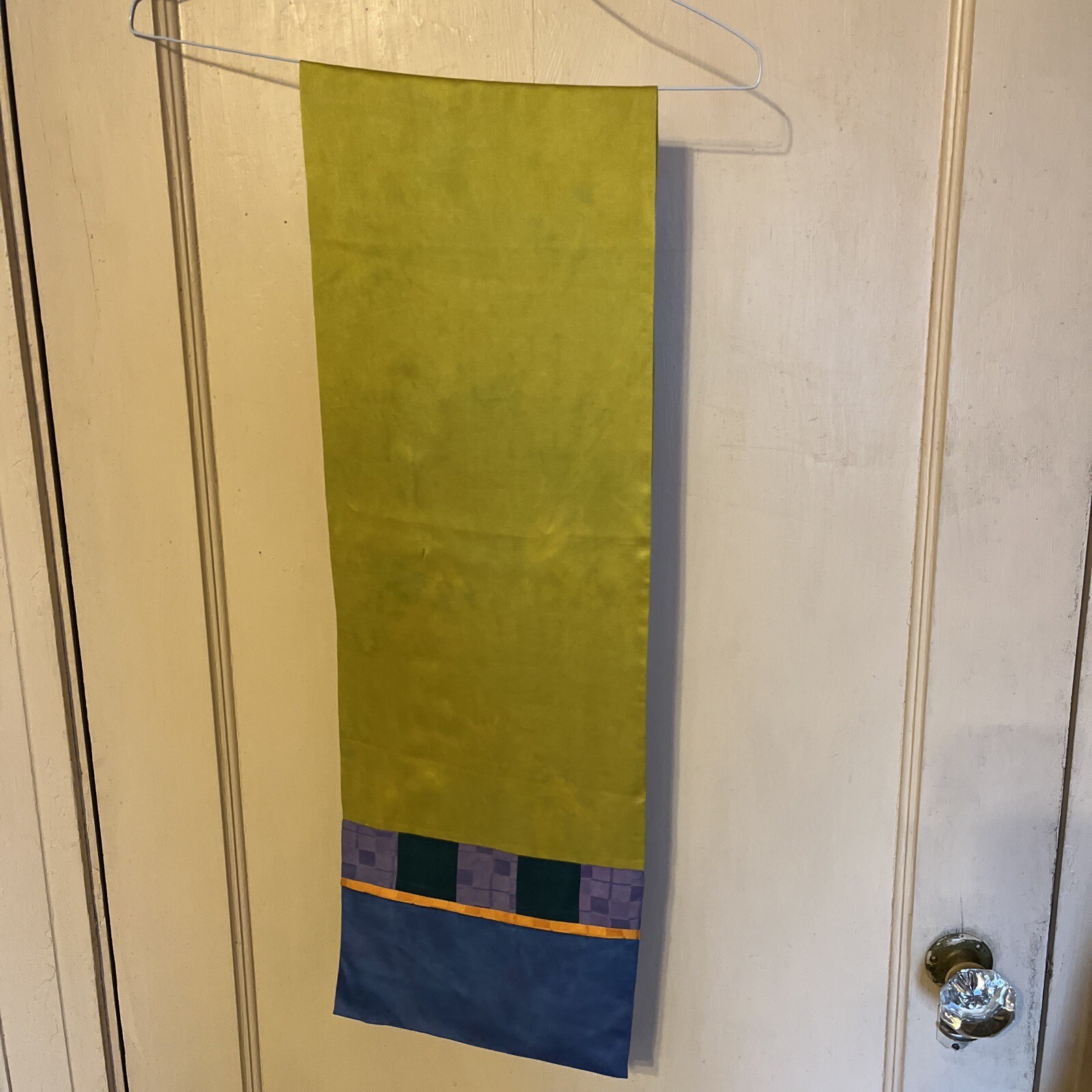 Anonymous Gorgeous Rectangular Silk Scarf ARTSY D… - image 8