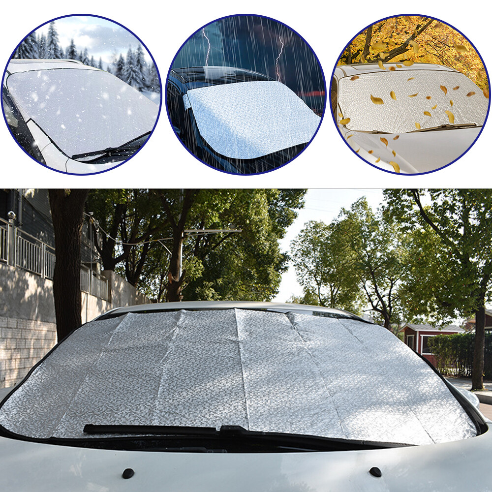 Car Windscreen Cover Sun Shade Window Screen Frost Ice Snow Dust UV ...
