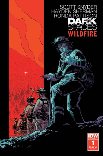 DARK SPACES WILDFIRE #1 CVR A  IDW PUB.  COMICS 2022  STOCK IMG
