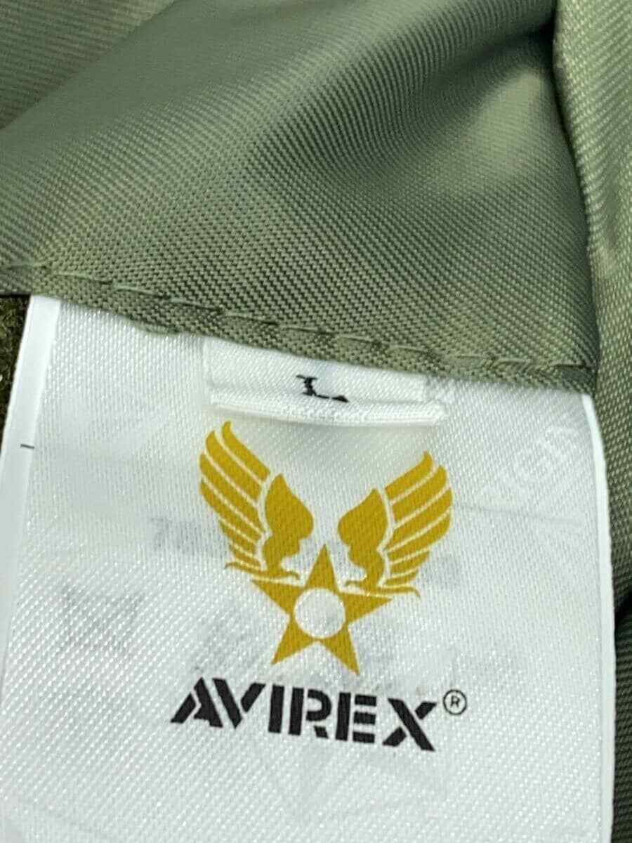 AVIREX MA-1 Top Gun Tomcat Flight Jacket Khaki Nylon Size L AVIREX MA-1 Top Gun Tomcat Flight Jacket Khaki Nylon Size L