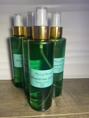 Pure Magnesium Oil Spray - 100% Pure & Natural USP Grade Magnesium - 200 ML