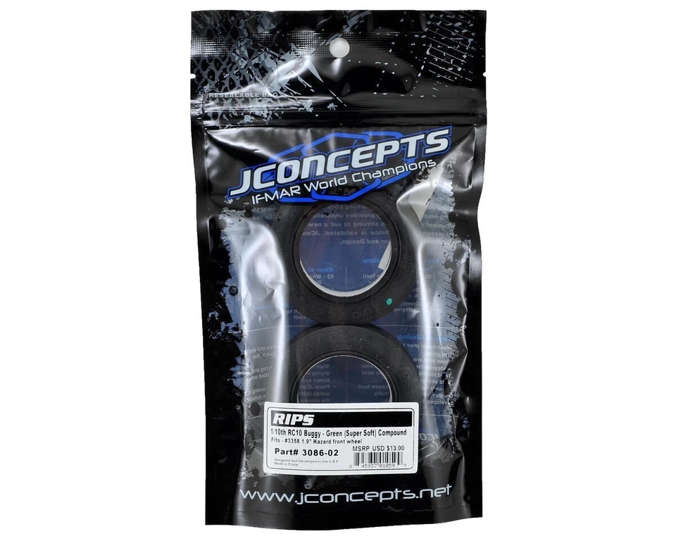 JConcepts Rips grün 1.9 Reifen vorne JCO3086-02 - Bild 2 von 2