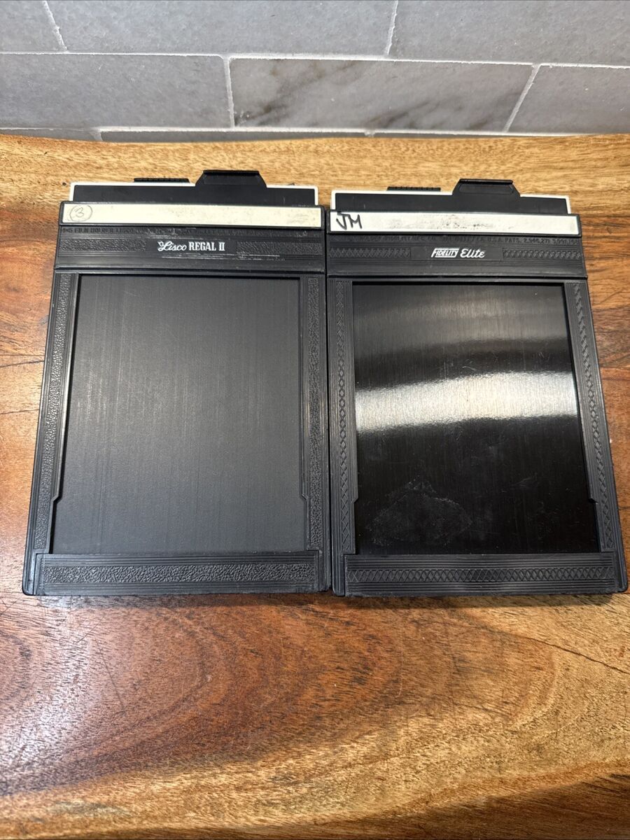 Set Of 4- 4x5 Cut Film Holders Double Sided Fidelity Elite Set Of 4- 4x5 Cut Film Holders Double Sided Fidelity Elite