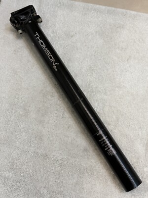 Thomson Elite Seatpost - Zero offset 30.9mm x 367mm SP-E128 Black