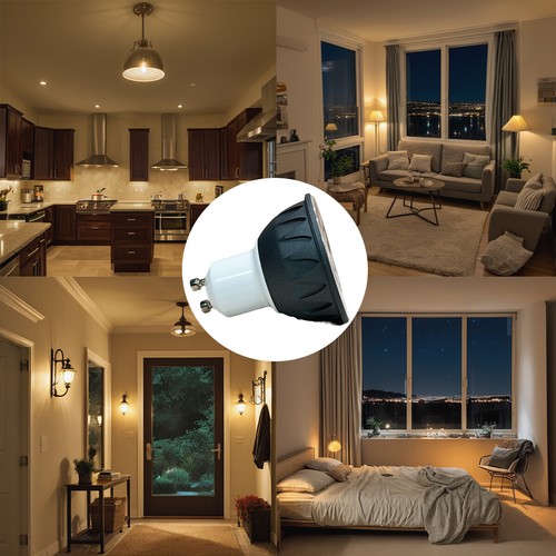 Dimmable Led Spotlights 5w 36degree Angle Spotlight 3500k Gu10 Ac220v/110v Cob - Picture 12 of 16