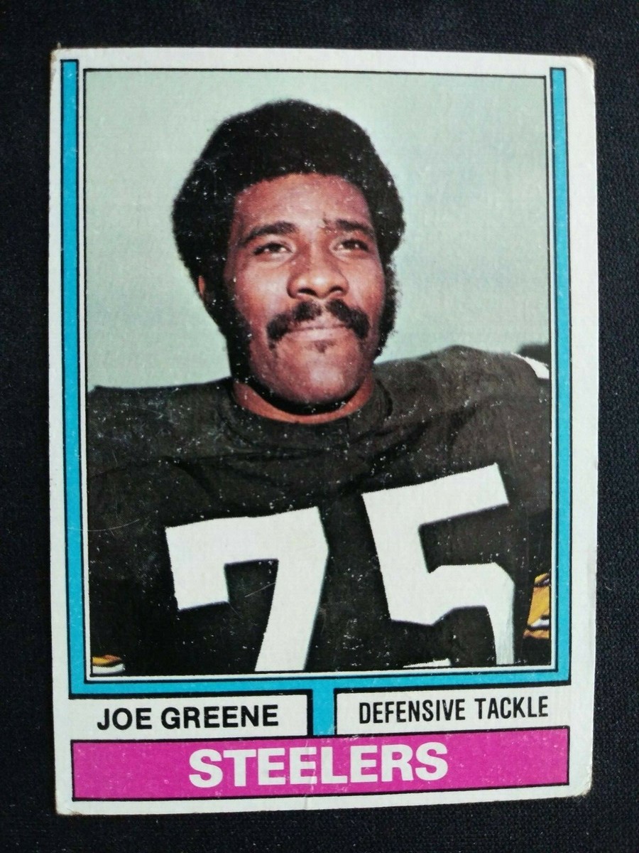 1974 Topps Football Card # 40 Joe Greene - Pittsburgh Steelers