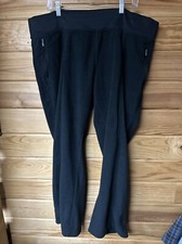 Columbia Women  s Fleece Casual Pull On Pants Lightweight w/Stretch Size 2X
