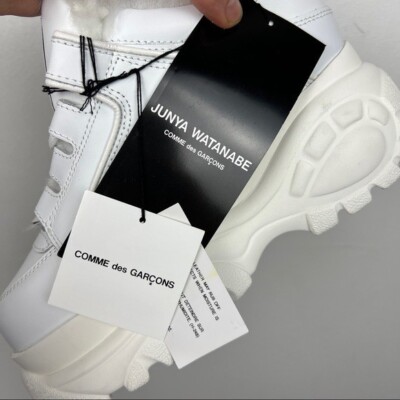 JUNYA WATANABE CDG Buffalo London Faux Fur-lined Leather