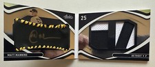 2022 Panini Absolute Matt Manning material booklet signature auto gold ink 18/25