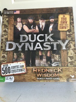 DUCK DYNASTY REDNECK WISDOM NEW FACTORY SEALED FAMILY PARTY GAME The Blind