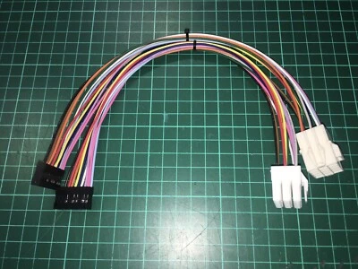 JAPAN ARCADE Cable 2 Players PCB USB Brook/ PS360+ Taito Vewlix 2x6 Buttons 20 Pin Header