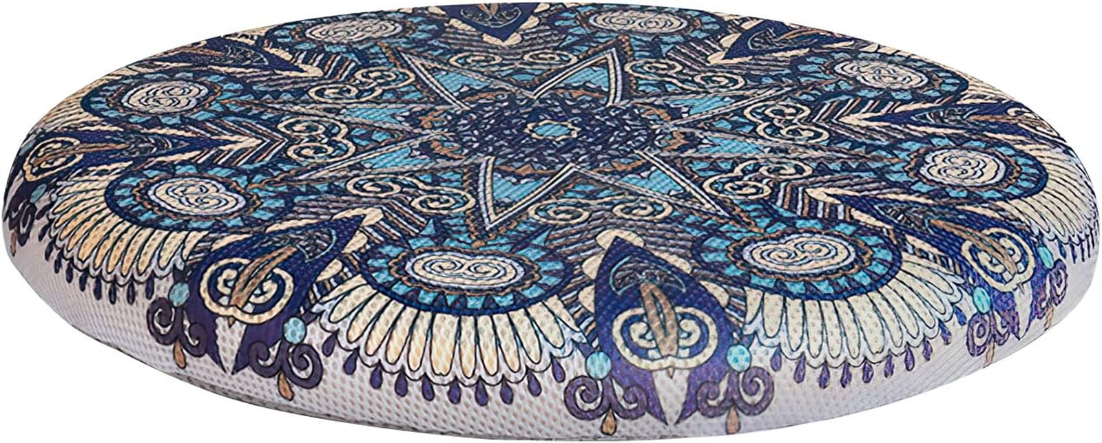 Round Memory Foam Chair Cushion Circle Bar Stool Pad Detachable Chair Seat Cushi