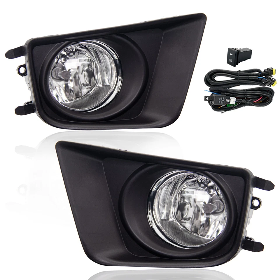 Ajuste para substituição de faróis de neblina Toyota Tacoma 2012-2015 com lâmpada de halogênio H11-L+R - Imagem 2 de 4