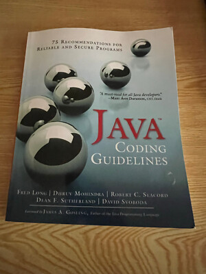 Java Coding Guidelines by Fred Long