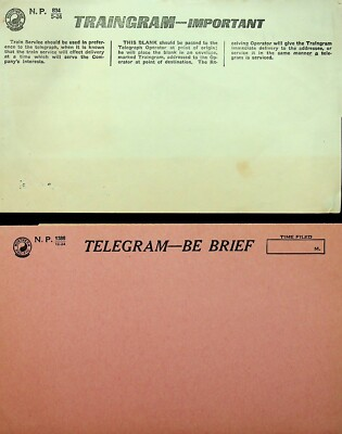 #ad NORTHERN PACIFIC RAILROAD PAPER ITEMS E11 K $42.00