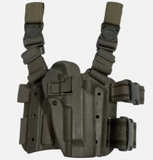 BlackHawk Beretta M9  CQC Tactical Holster RH Green
