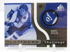 DARRYL SITTLER 2006 UD SP GAME-USED OLDTIMERS CHALLENGE PATCH #23/25