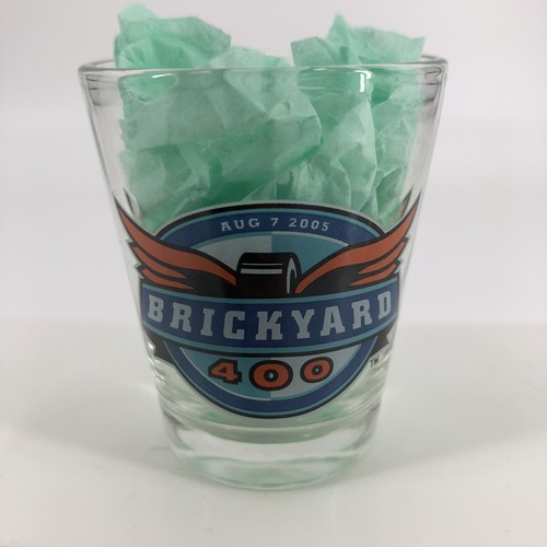 2005 Brickyard 400 NASCAR Shot Glass - Indianapolis Motor Speedway