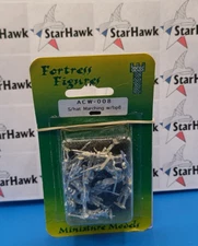 RARE Fortress Figures Civil War Slouch Hat Marching w/Bedroll ACW008 15mm D