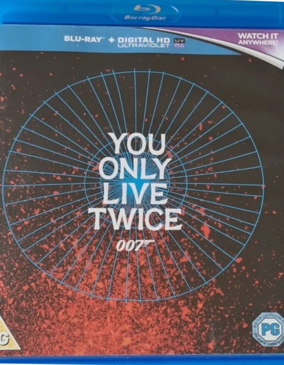 You Only Live Twice (Blu-ray) James Bond Rare Title Sequence Artwork  Edition 007