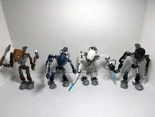 LEGO Bionicle Toa Nuva LOT: Nokama 8737 + Whenua 8738 + Onewa 8739 + Nuju 8741