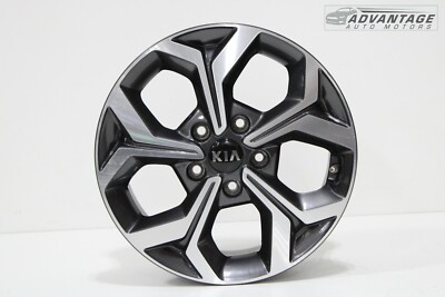 2019-2021 KIA FORTE WHEEL RIM R16 16'' 6.5J ET50 SILVER ALLOY W/ TPMS OEM