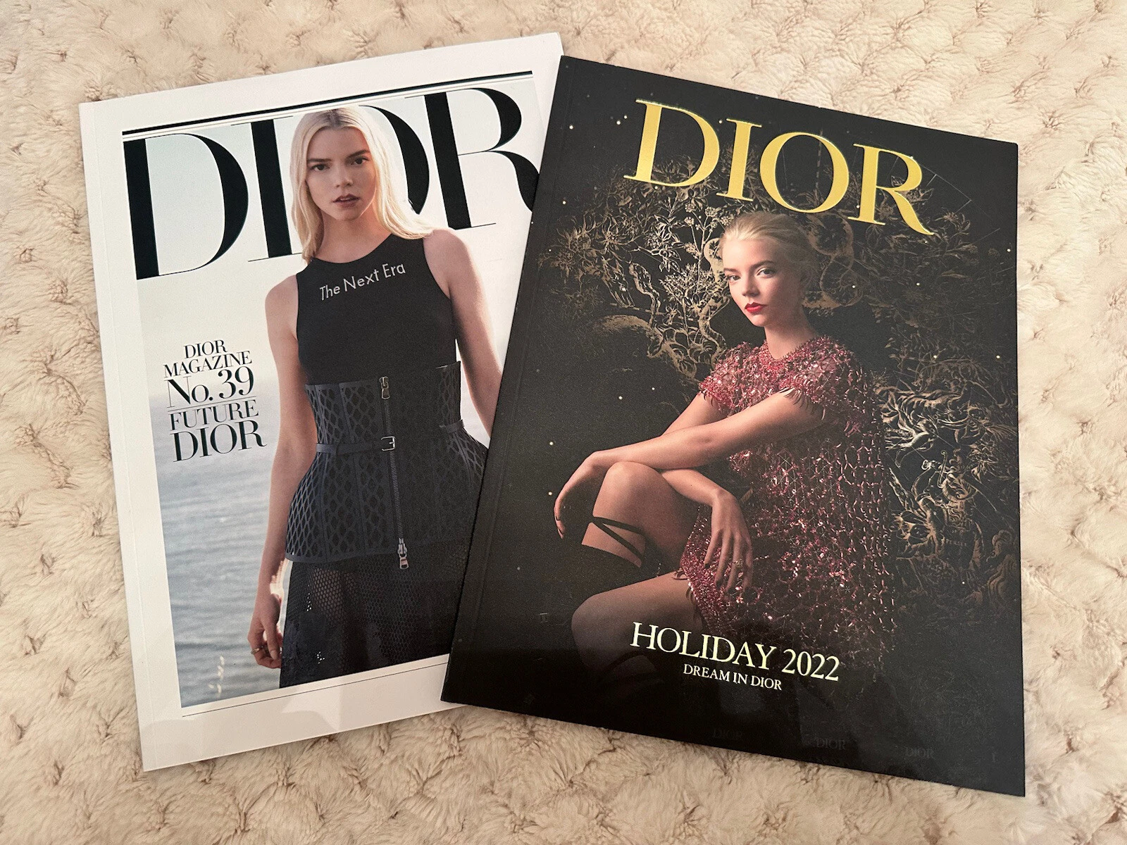 Magazine Dior et éditorial vacances 2022