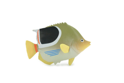 Saddleback Butterfly Fish, Realistic Figure, Model, Toy 3.5'' CH562 BB162