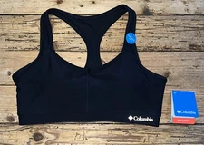 Columbia Women’s Size L High Support Racerback *Removable Padded* Sportbra NWT