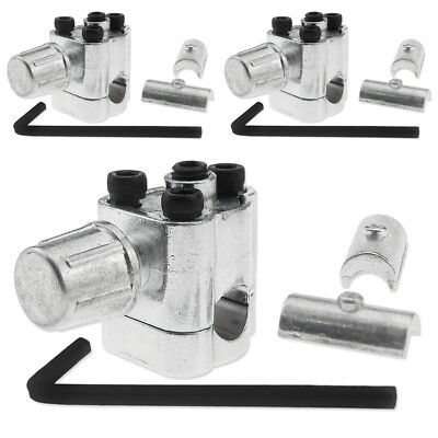 LEITUNGSHAHNVENTILE x 3 KUGELSTECHER KÜHLROHR KUPFERROHR 1/4 5/16 3/8