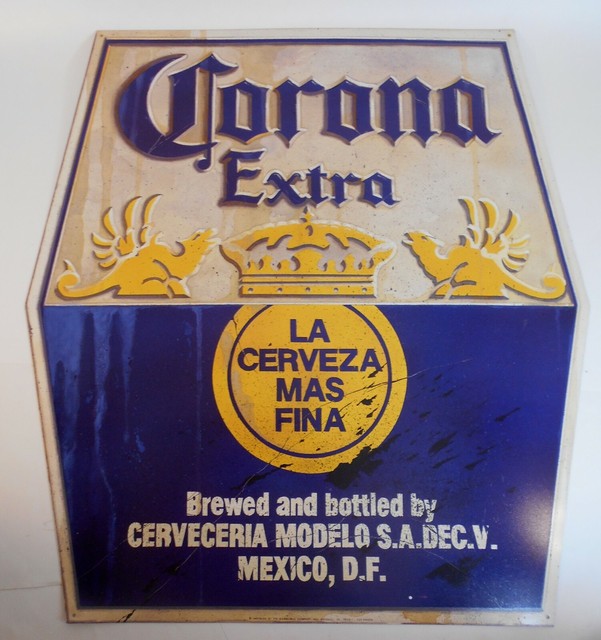 Corona Extra Metal Sign Item 940224 eBay