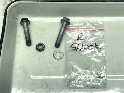 BMW F650GS Stoßdämpfer Schrauben Rear Shock Absorber Bolts (7) 03'
