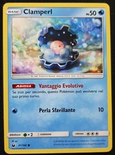 CLAMPERL 41/168 Carta in Italiano POKEMON SOLE LUNA Tempesta Astrale