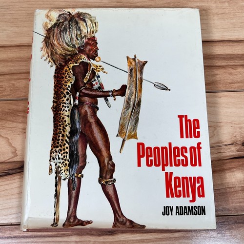 The Peoples of Kenya Joy Adamson 1975 Edition African Kenyan History Photography - Picture 2 of 22