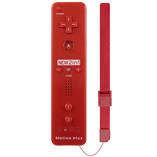 Built in Motion Plus Remote Controller &Nunchuck for Nintendo Wii /Wii U Console
