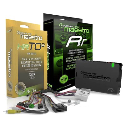 iDatalink MAESTRO ADS-MRR + HRN-HRR-TO2 T Harness for Select Toyota 2012 & UP