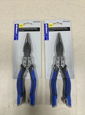 KOBALT 2564359 8-Inch Long Nose Pliers With Wire Stripper (2 PACK)