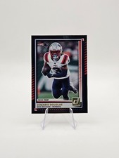 Demario Douglas 2025 Panini Donruss Press Proof Black SP /10 #199 Patriots