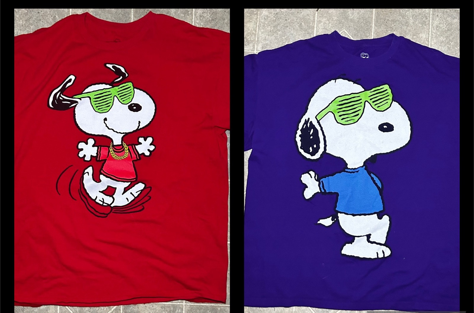 Peanuts Snoopy T-Shirt Mens XL Short Sleeve Blue Crew Neck I'll Do It Tomorrow