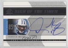 2004 SP Authentic Sign of the Times Derrick Mason #SOT-MA Auto 0p5