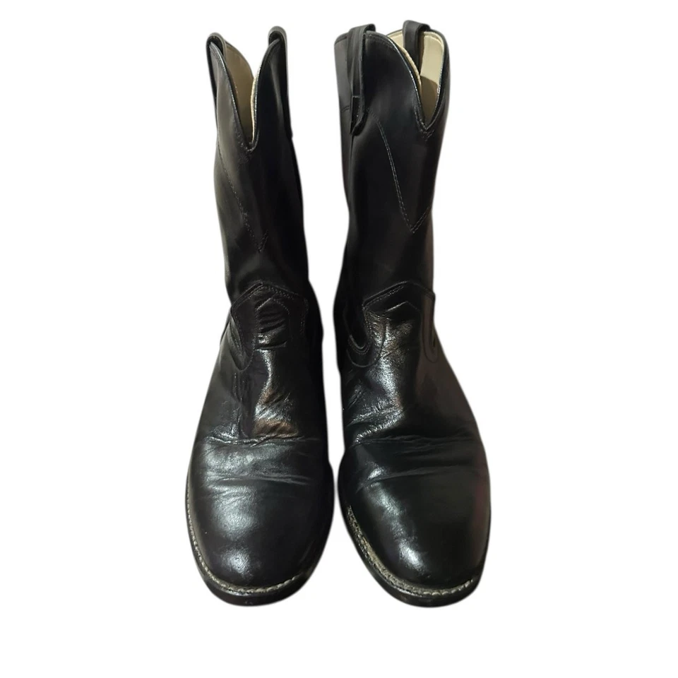 Botas Laredo Saddle Western Roper Talla 5 M 2050 Vamp Para Mujer Usadas Foto 3 de 4
