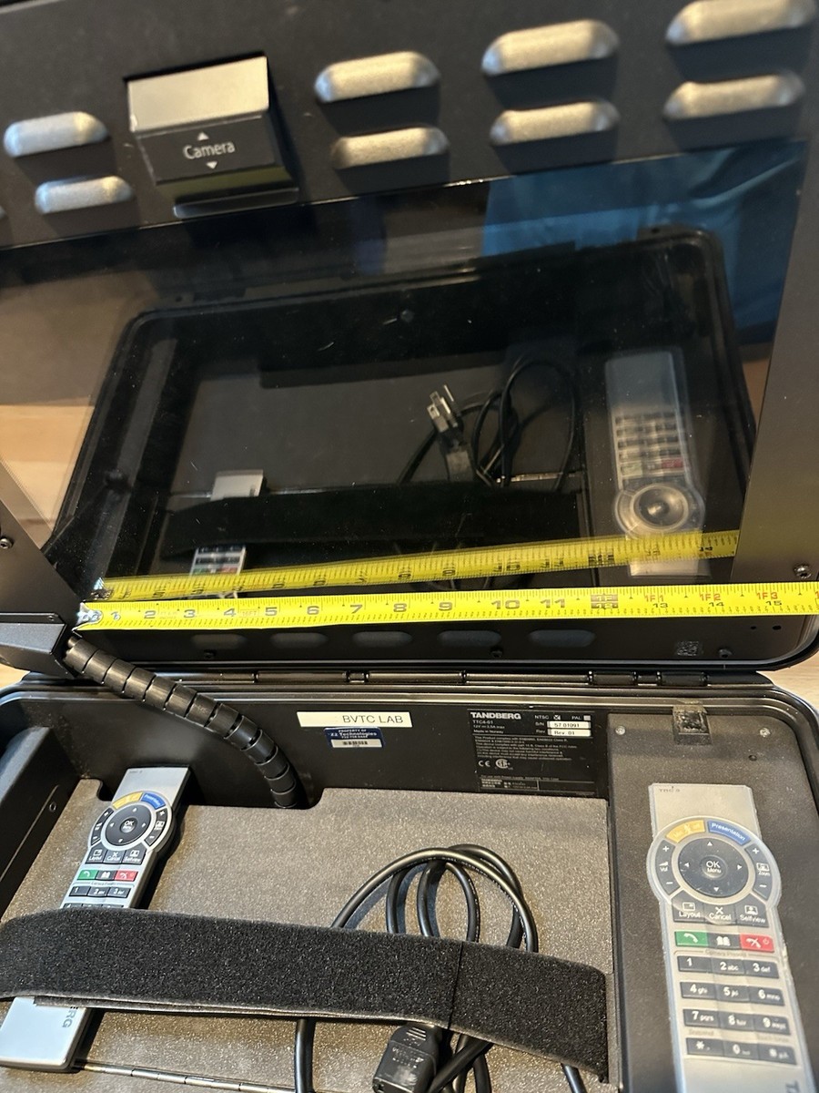 Tandberg TTC4-01 NTSC Tactical MXP Video Conferencing System +