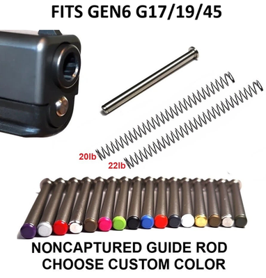 #ad Extra Power Recoil Guide Rod Kit For GLOCK 17 19 45 Gen 6 Non Captured $28.95