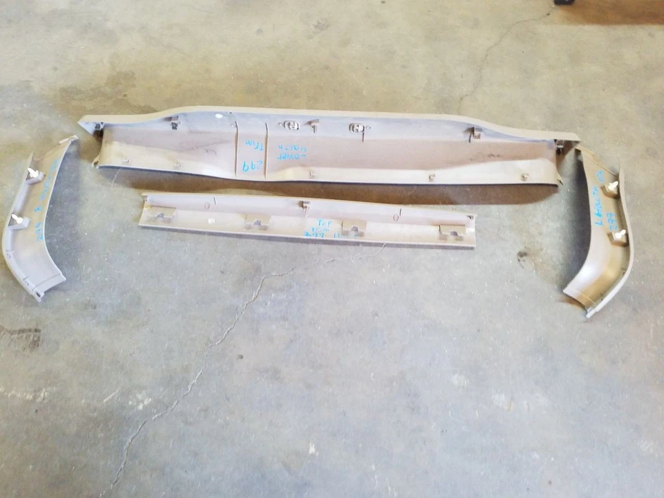 Juego de paneles interiores de escotilla superior trasera bronceada | Se adapta a Ford Excursion 2000-2005 Foto 4 de 4