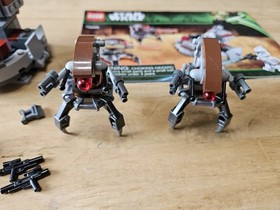 LEGO Star Wars: Clone Troopers Vs. Droidekas 75000 100% COMPLETE W/INSTRUCTIONS 