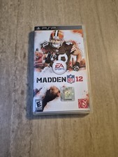 Madden NFL 12 Sony PSP Complete CIB 