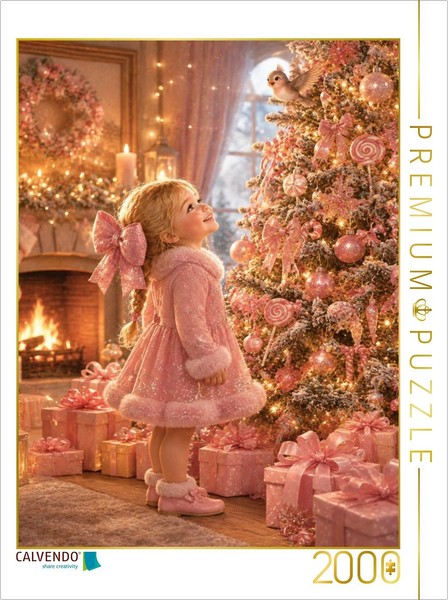 Calvendo Puzzle Merry Christmas | 2000 Pieces, Finished Size 35.4 × 26.4 In (90-image